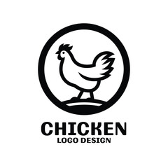 Chicken Vector Logo Design