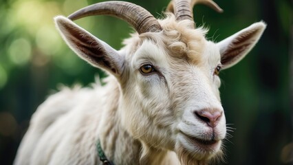 Funny Close-Up of Goats in Field – Comical Farm Animal Portrait