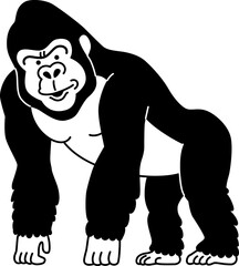 ゴリラのアイコン