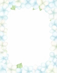 あじさいの背景素材