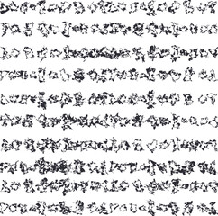 Obraz premium Noisy texture with horizontal stripes.