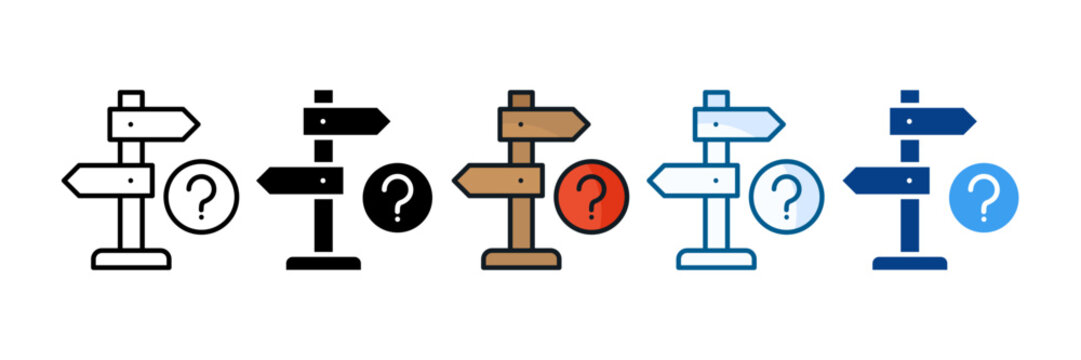 Analytical Reasoning Icon Set Multiple Style Collection