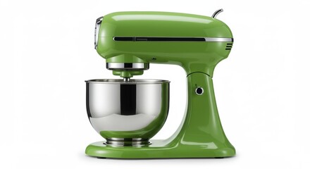 electric mixer isolated on white