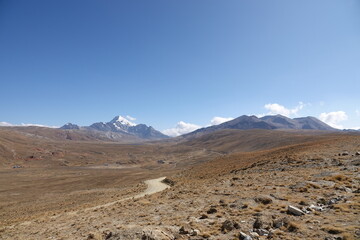 Huayna Potosi Mountain in Bolivia