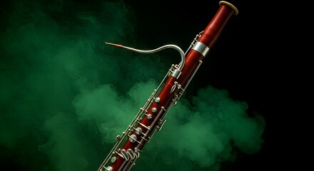 Obraz premium Bassoon in Smoke