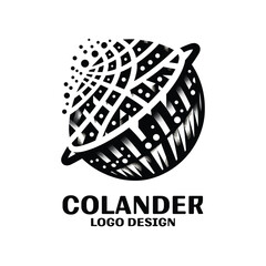 Colander Vector Logo Design