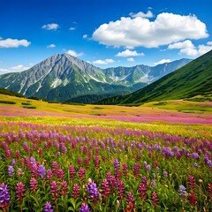 Fototapeta premium Stunning Sorteny Nature Park, Andorra