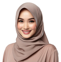 PNG Muslim woman scarf headscarf portrait.