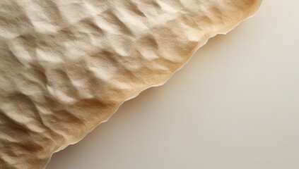 Contrast of Texture &ndash; Smooth vs. Crumpled Paper