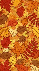 Autumn's Embrace AI Generated