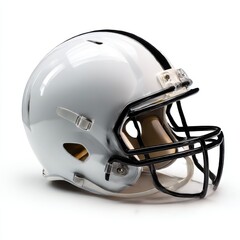 Fototapeta premium Football helmet isolated on white background