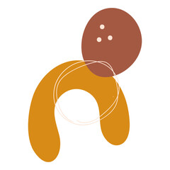 Boho Abstract Shape