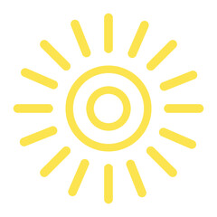 Sun Icon Element