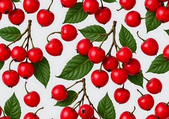 seamless pattern of gooseberries flat vector on silver background