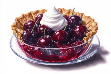 name : deconstructed cherry pie,