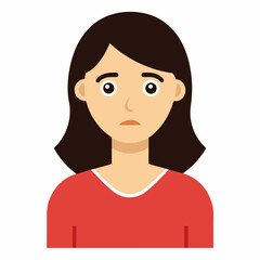 vector illustration of a woman