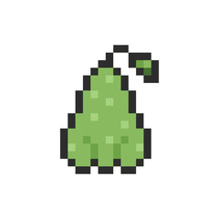 fruit cute retro pixel art