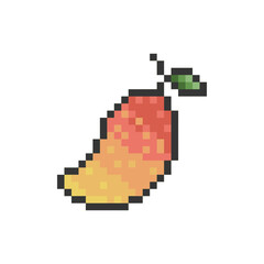 fruit cute retro pixel art