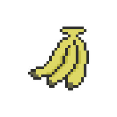 Fototapeta premium fruit cute retro pixel art