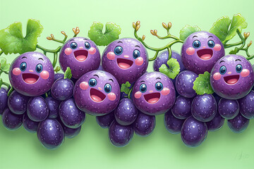 name : giggly grape bunch,