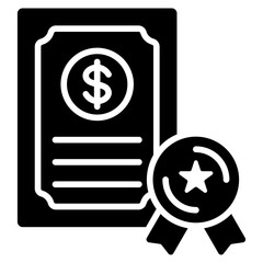 Certificate Icon