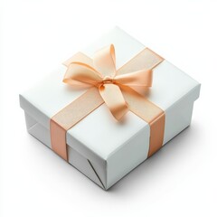 Fototapeta premium Gift box presentation for wellness event home interior high-quality image isolated background top view relaxation concept