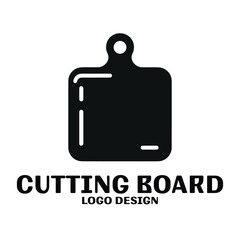 Cutting Board Vector Logo Design