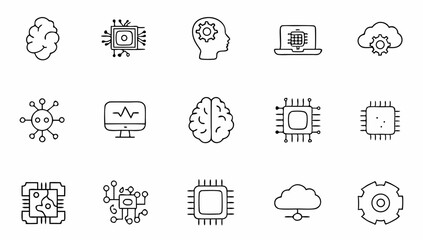 set of artificial intelligence line icons  technol (3).eps