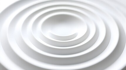 Obraz premium Abstract White Spiral Background Texture Design