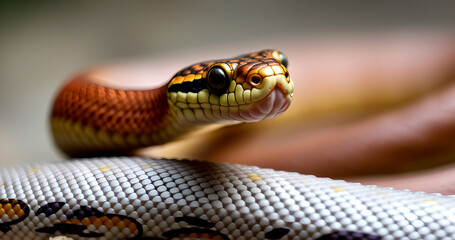 Obraz premium close up of a snake