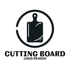 Cutting Board Vector Logo Design