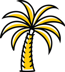 Desert Trees and Cactus Icons saguaro technically a cactus, quiver, dragon, date palm, tamarisk, desert ironwood, palo verde, joshua, acacia