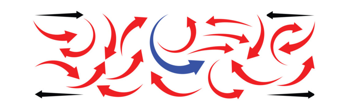 Arrow icon set, arrow icon vector . Black long up arrow icon vector . arrow pointing upward.