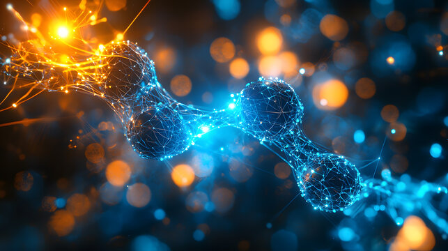 Exploring biodigital interfaces neural light conceptual art digital realm interactive experience