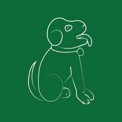 Modern Dog Graphic Design