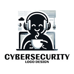 Cyberseurity Vector Logo Design