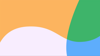 Colorful overlay vector minimalist geometric shapes design. Bright abstract posters for banner, brochure, corporate, website, report, resume, flyer, and presentation. Conference slide deck background.