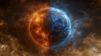 Obraz premium versus background image, left and right comparison, Sports 