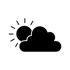  of cartoon cloud in a flat design. White cloud collection . vector illustration, pictogram isolated on white background. color editable