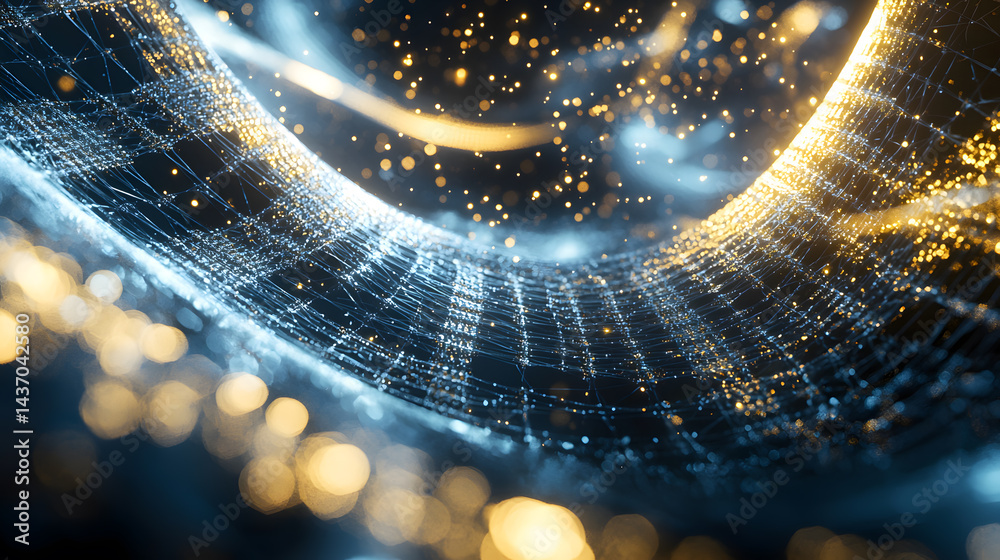 Poster exploring quantum computing multidimensional data visualization online research articles scientific 