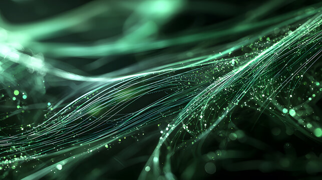 Visualizing sustainable tech green digital systems global impact infographic tech environment eco-friendly concept