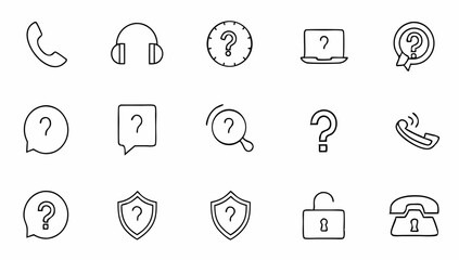big set of support related line icons  editable st (1).eps