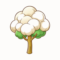 vector illustration of a tree