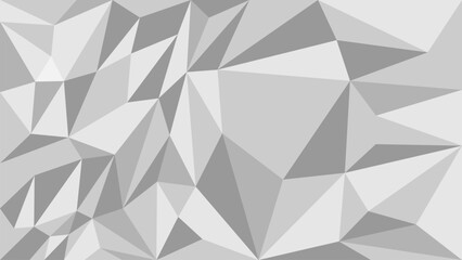 polygonal geometric abstract background white gray