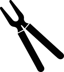 tongs-icon vector illustration
