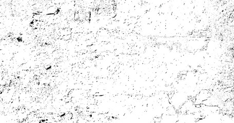 Abstract surface dust and rough dirty wall background concept. Black and white grunge. Vector illustration.