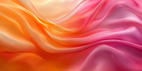 Obraz premium Ethereal flowing fabric of vibrant colors