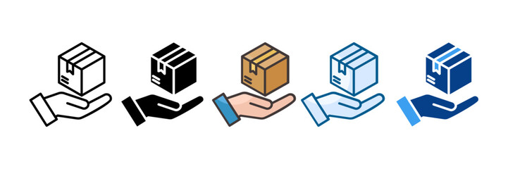 Delivery Icon Set Multiple Style Collection