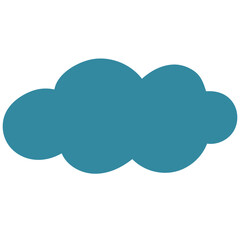 medium cloud doodle illustration
