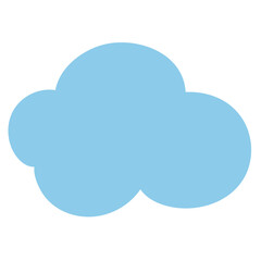 small cloud doodle illustration